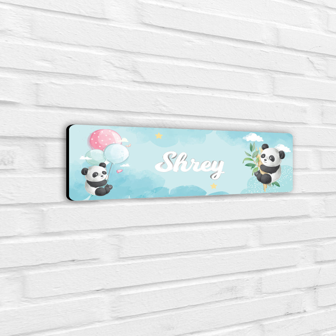 Lil Forest Friends Name Plate (Petite) (kids)