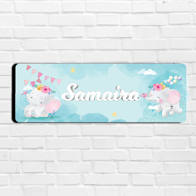 Lil Forest Friends Name Plate (Petite) (kids)