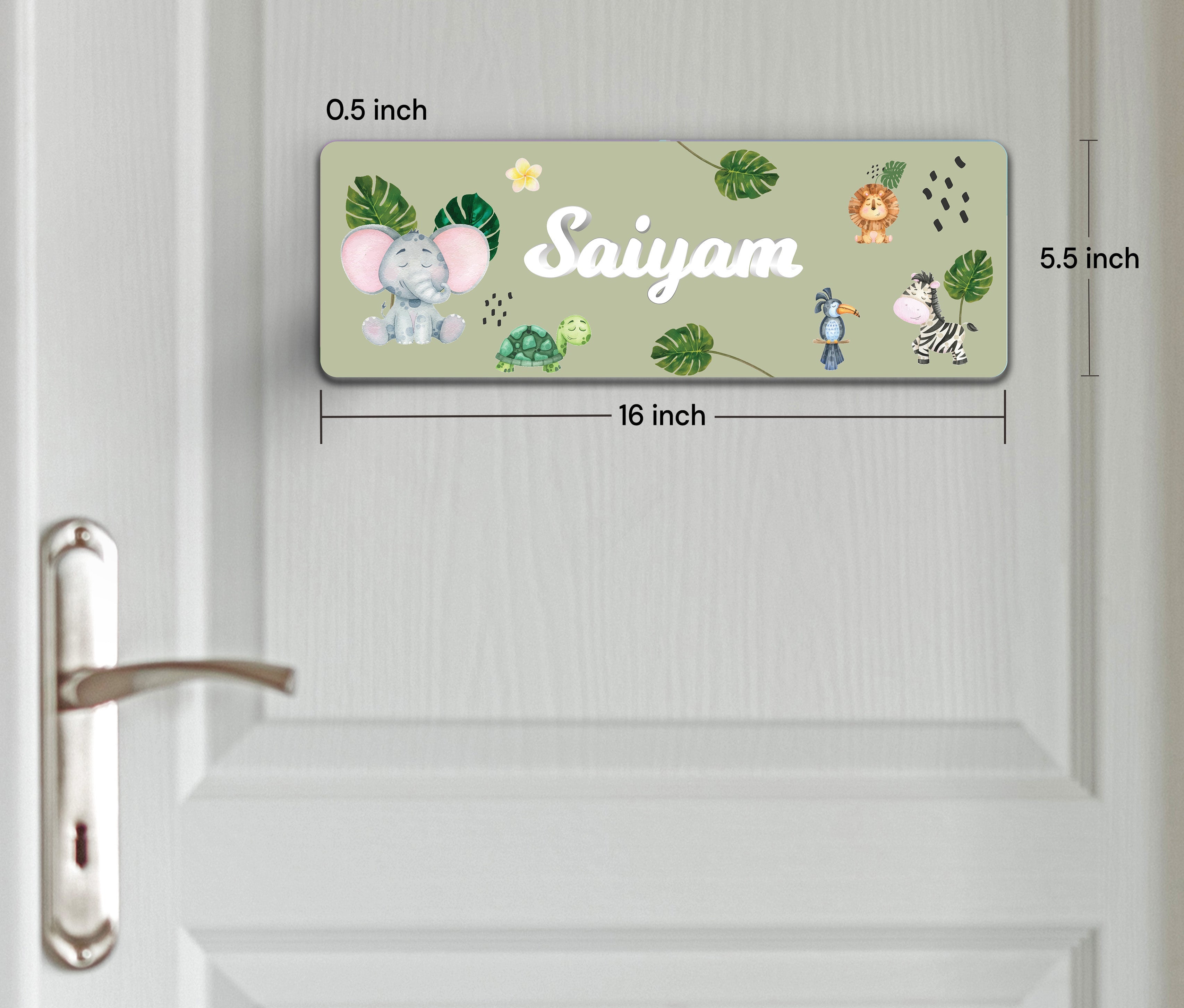 Personalised Name Plate (Petite) (kids)