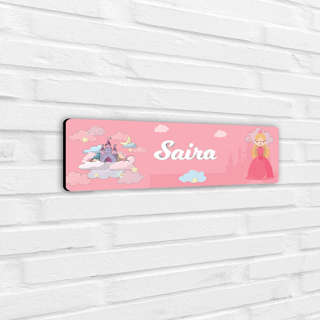 Princess Name Plate (Petite) (kids)