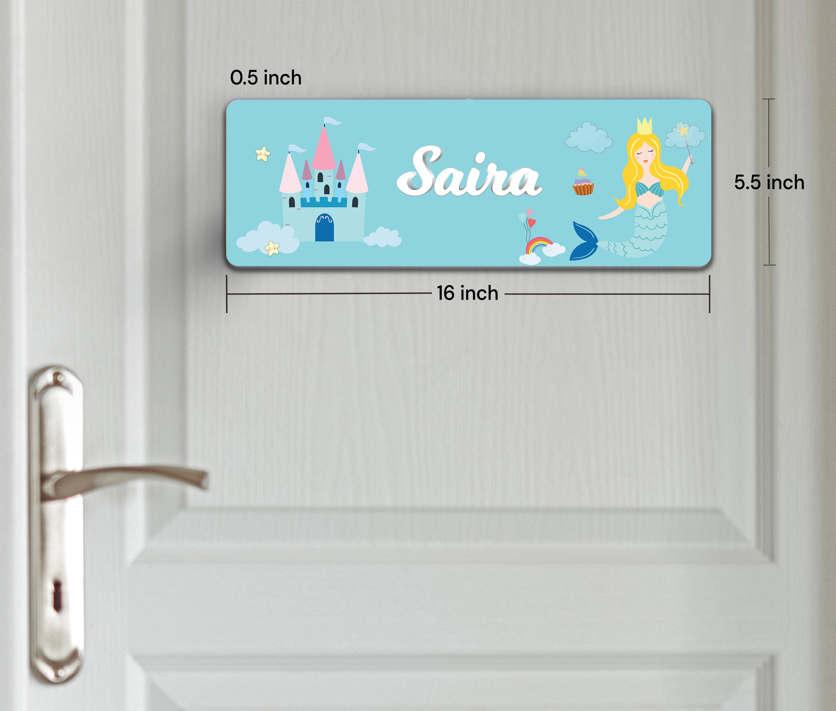 Princess Name Plate (Petite) (kids)