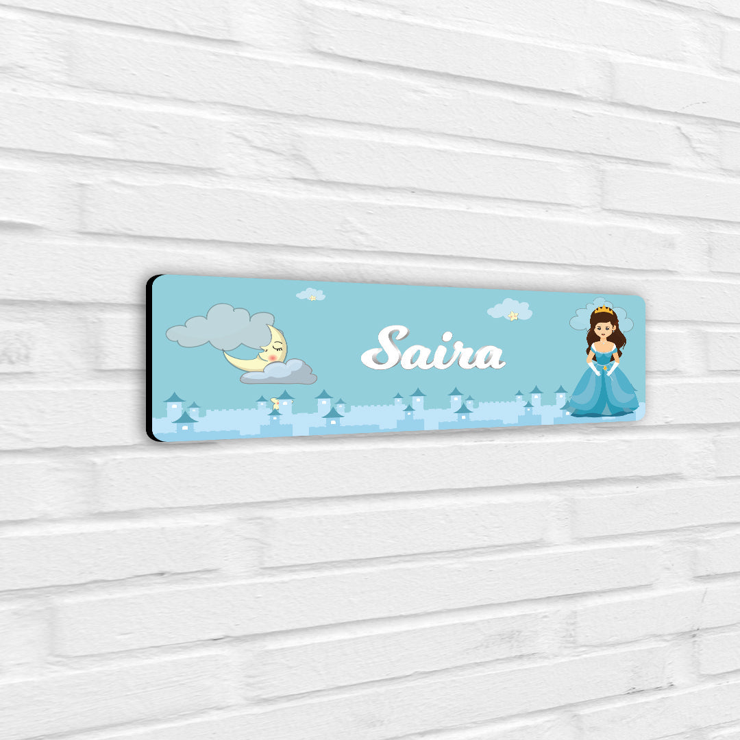 Princess Name Plate (Petite) (kids)