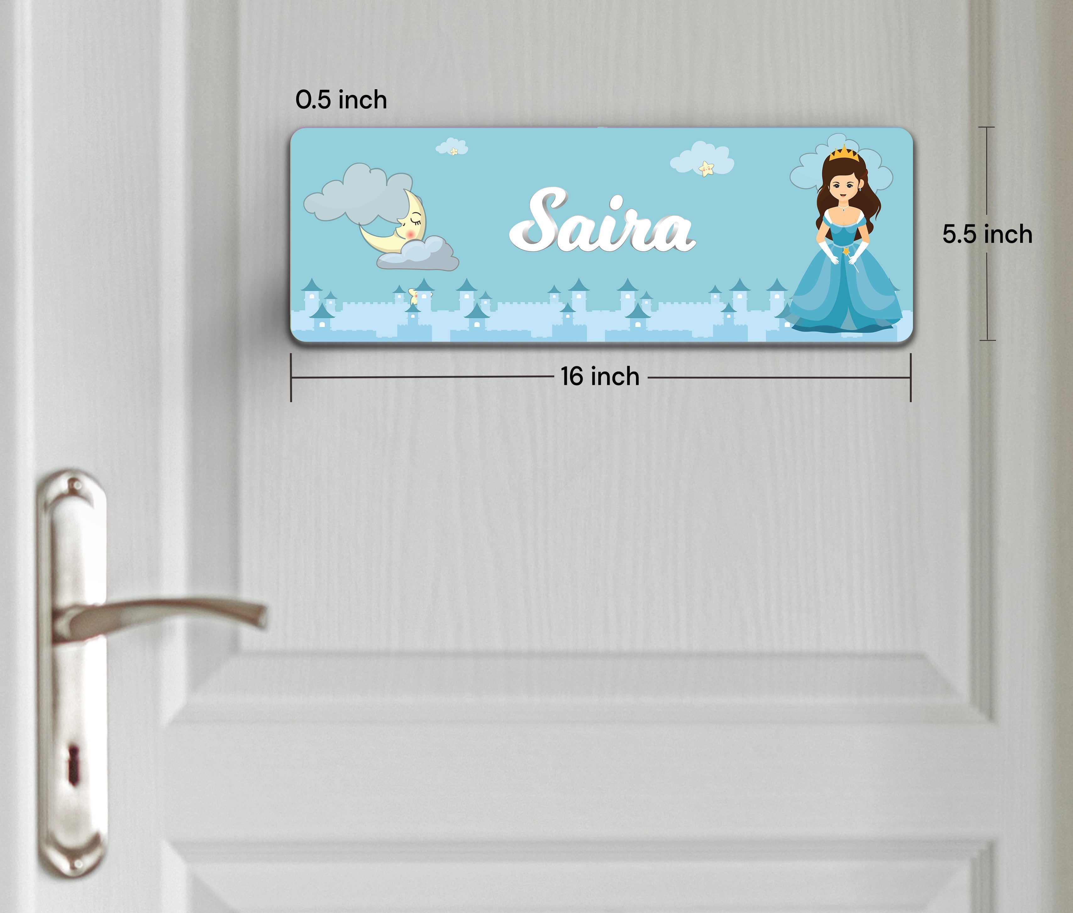 Princess Name Plate (Petite) (kids)