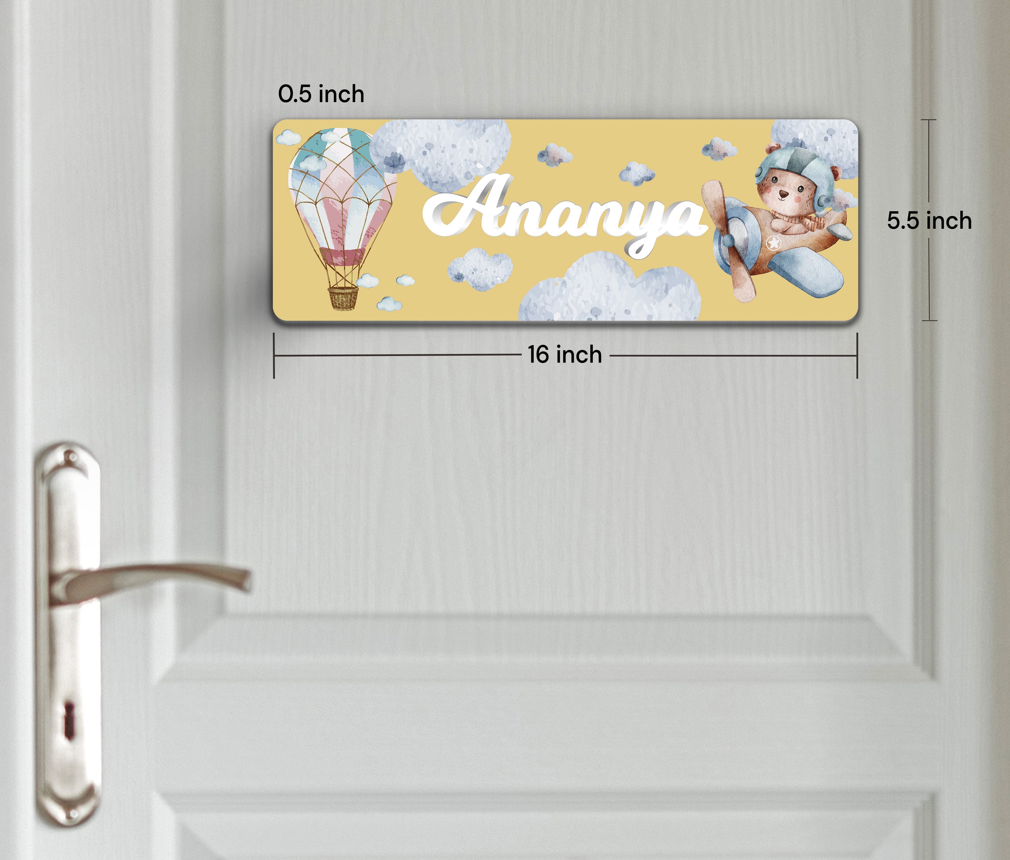 Infinite Sky Name Plate (Petite) (kids)