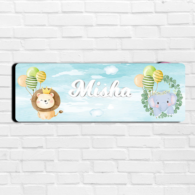 Safari Soiree Name Plate (Petite) (kids)