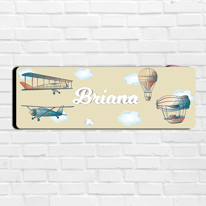 Transport Name Plate (Petite) (kids)