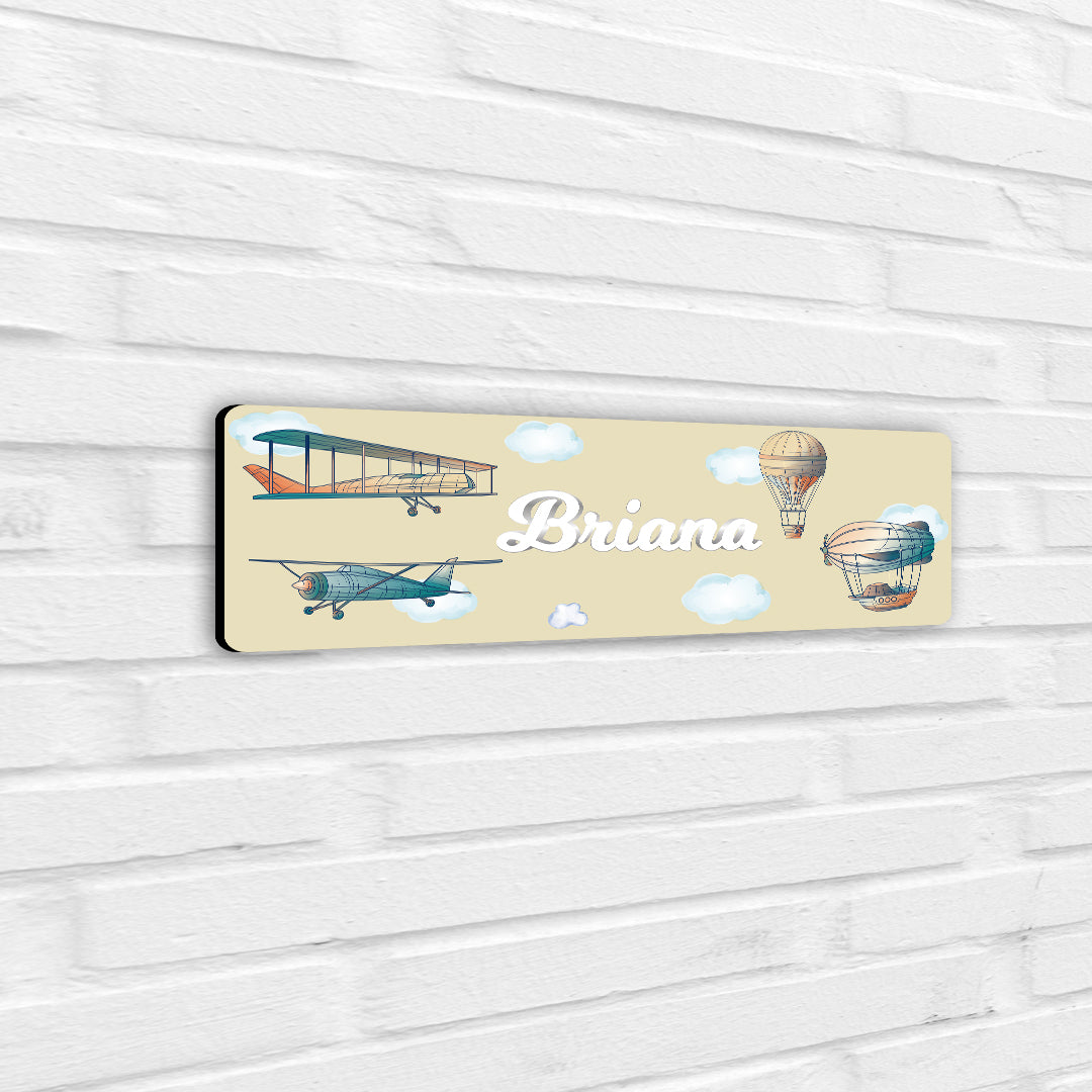 Transport Name Plate (Petite) (kids)