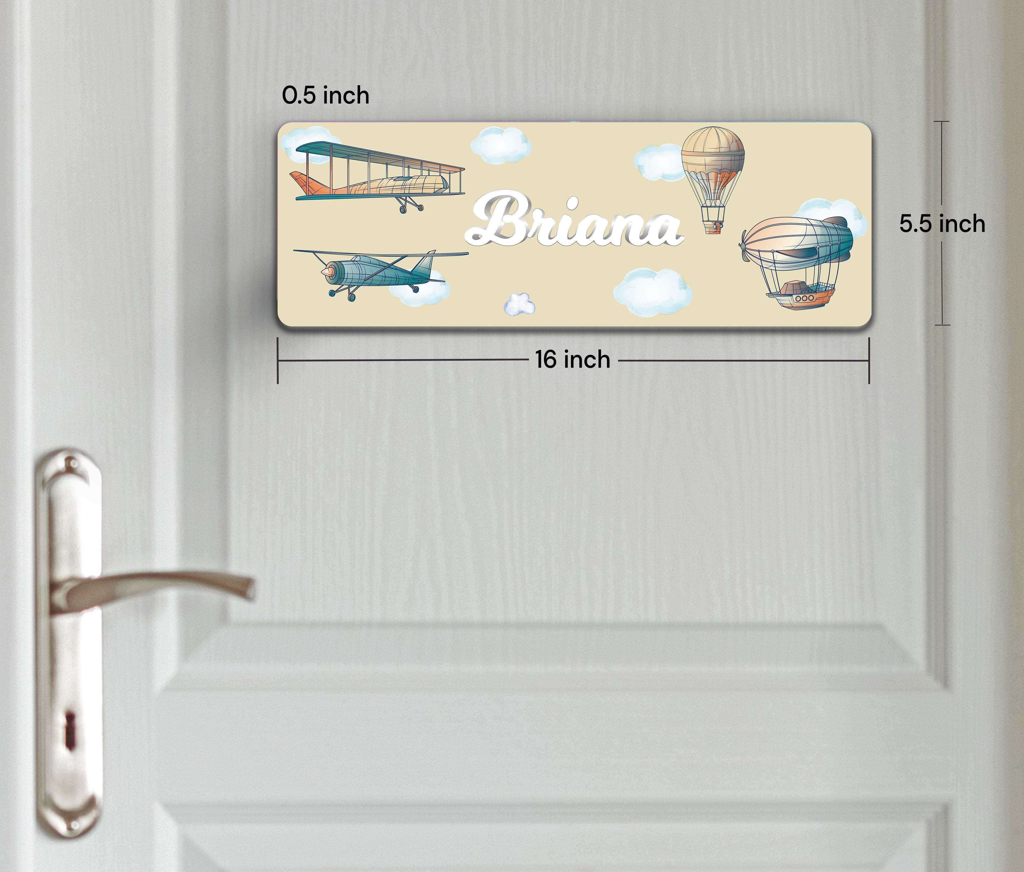 Transport Name Plate (Petite) (kids)