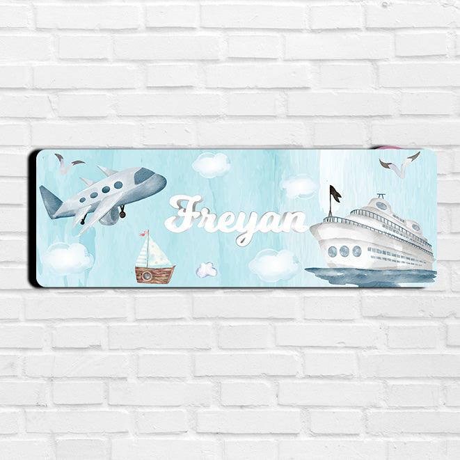 Transport Name Plate (Petite) (kids)