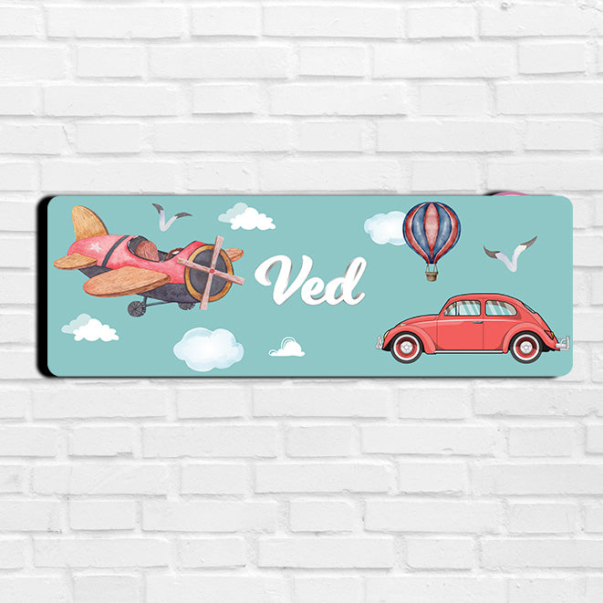 Transport Name Plate (Petite) (kids)