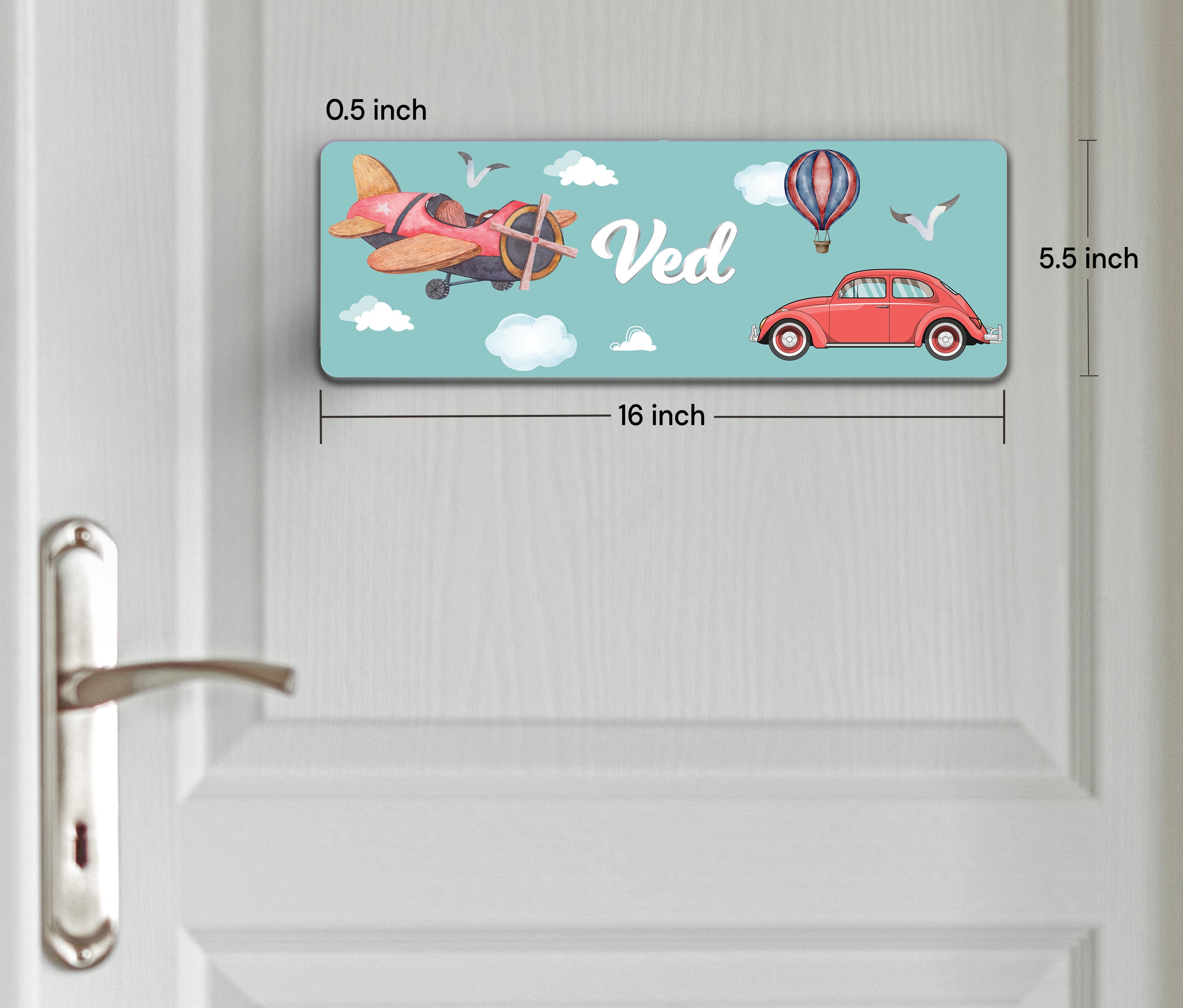 Transport Name Plate (Petite) (kids)