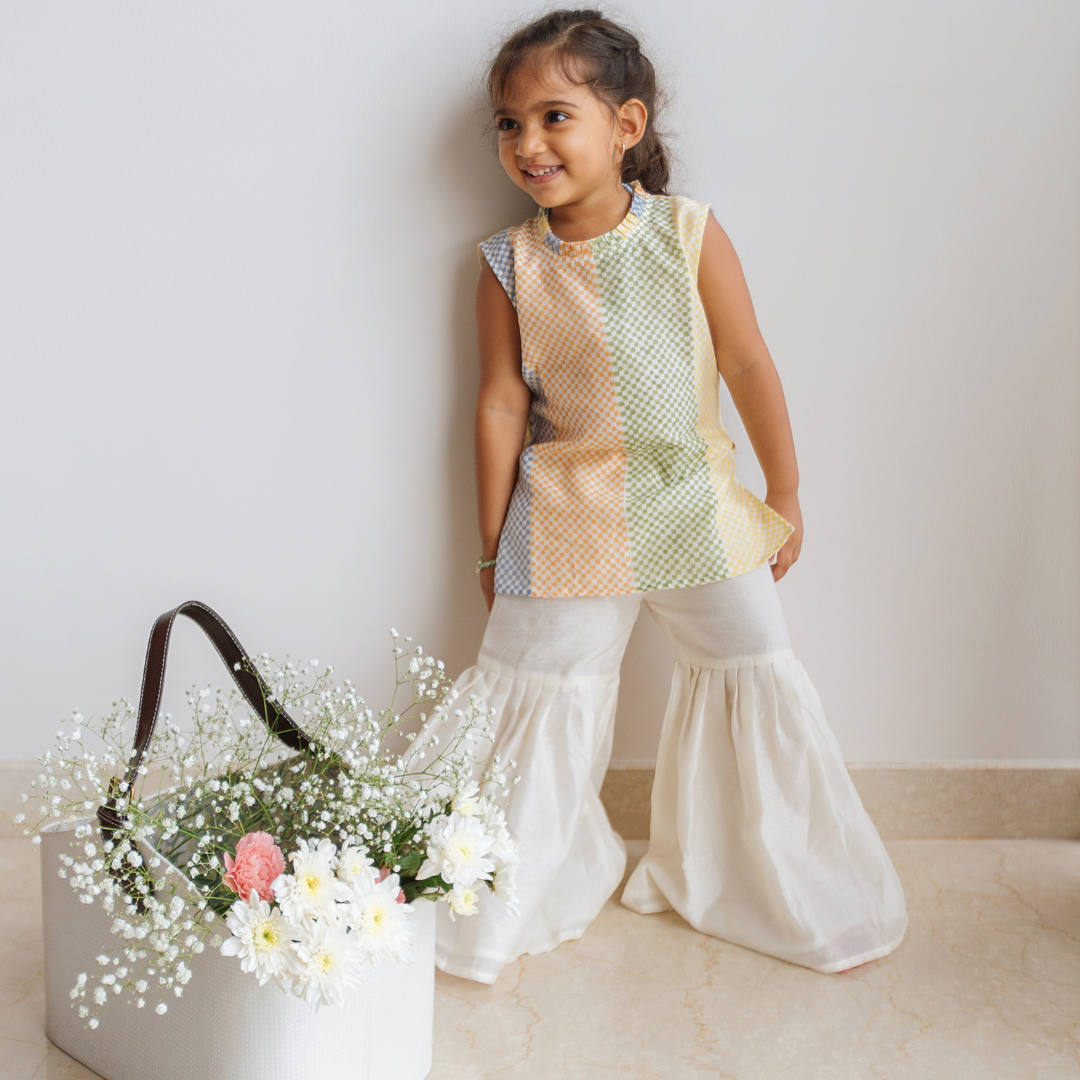 Chanderi Sharara Set 