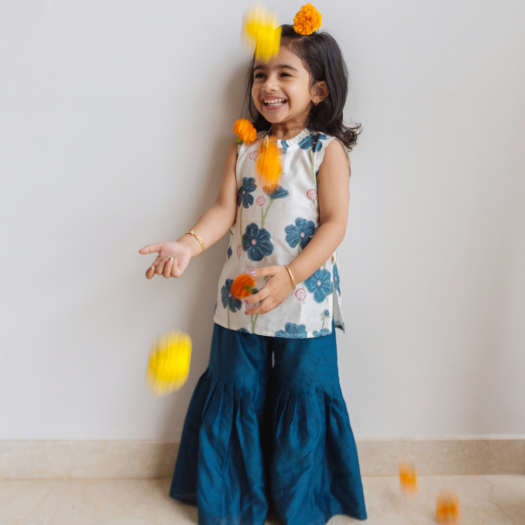 Chanderi Sharara Set 