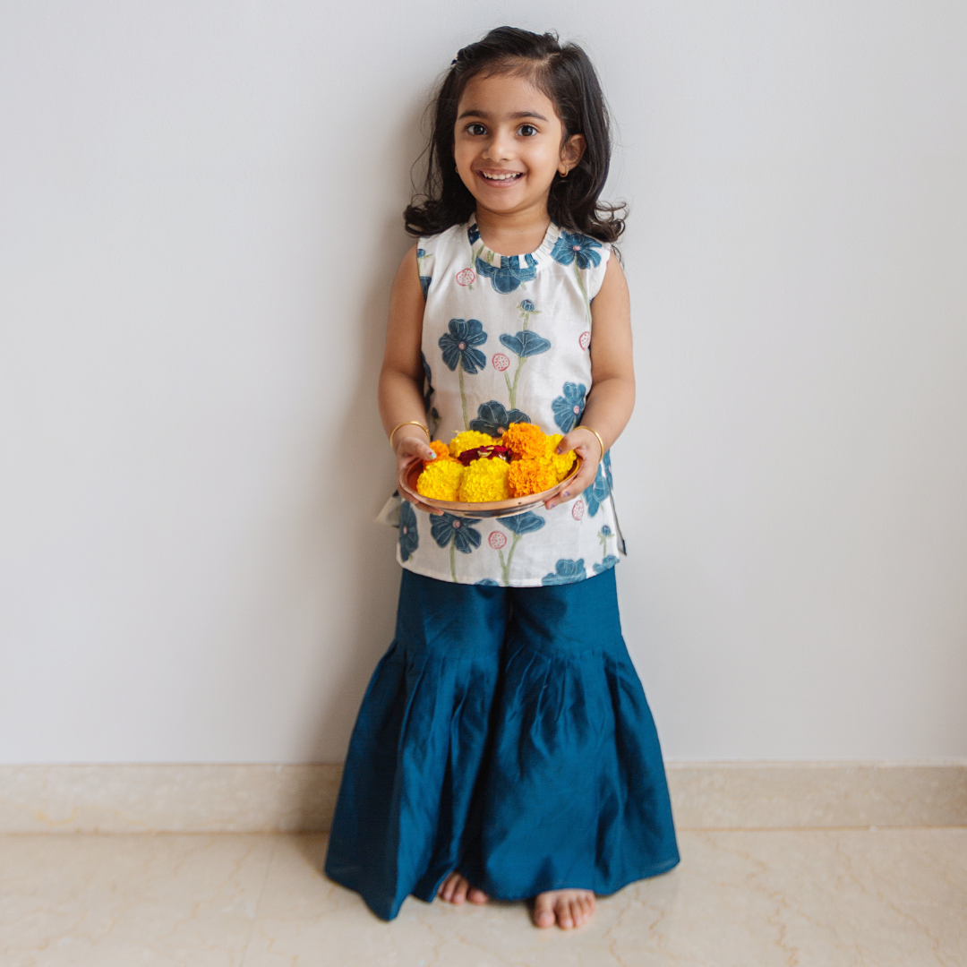 Chanderi Sharara Set 