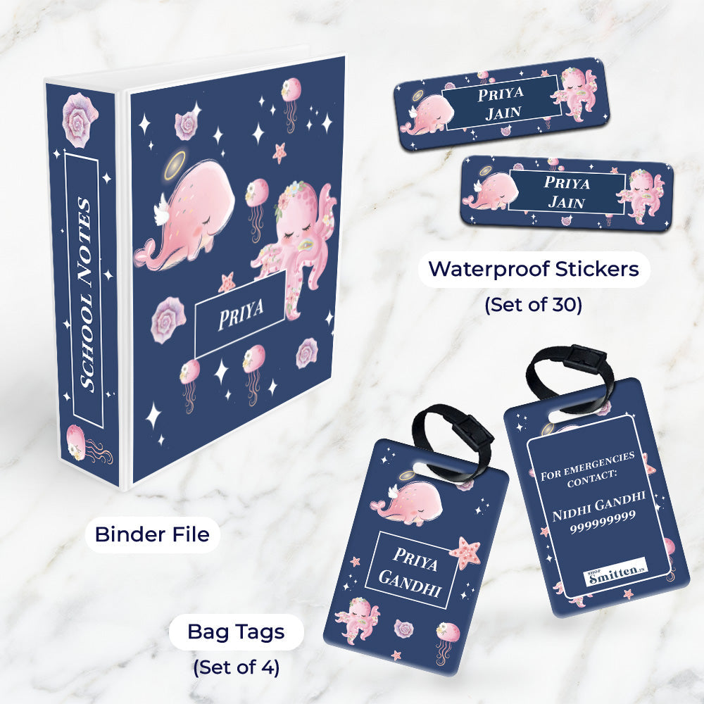 Blushing Underseas Stationery Set (kids)