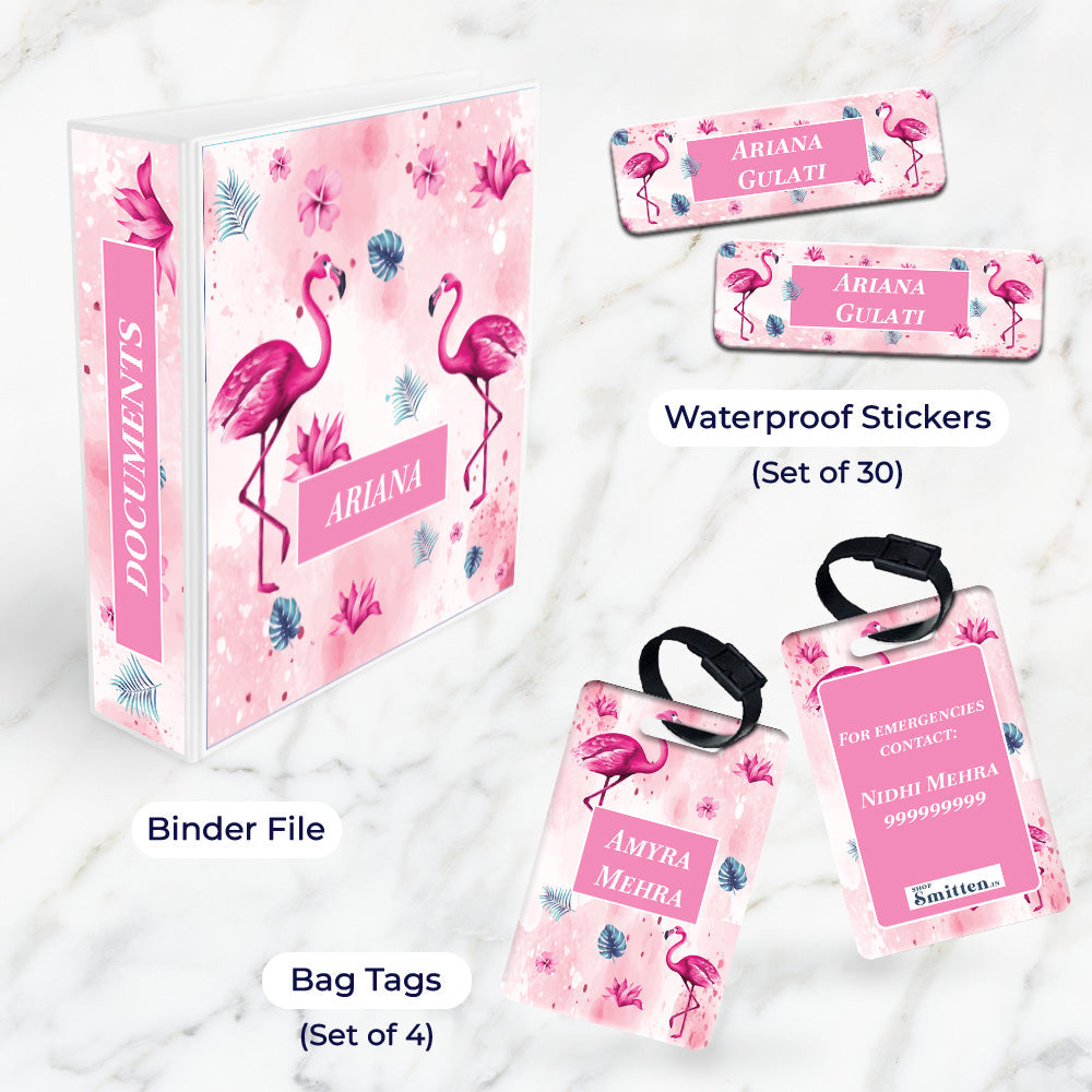 Flamingo Fiesta Stationery Set (kids)