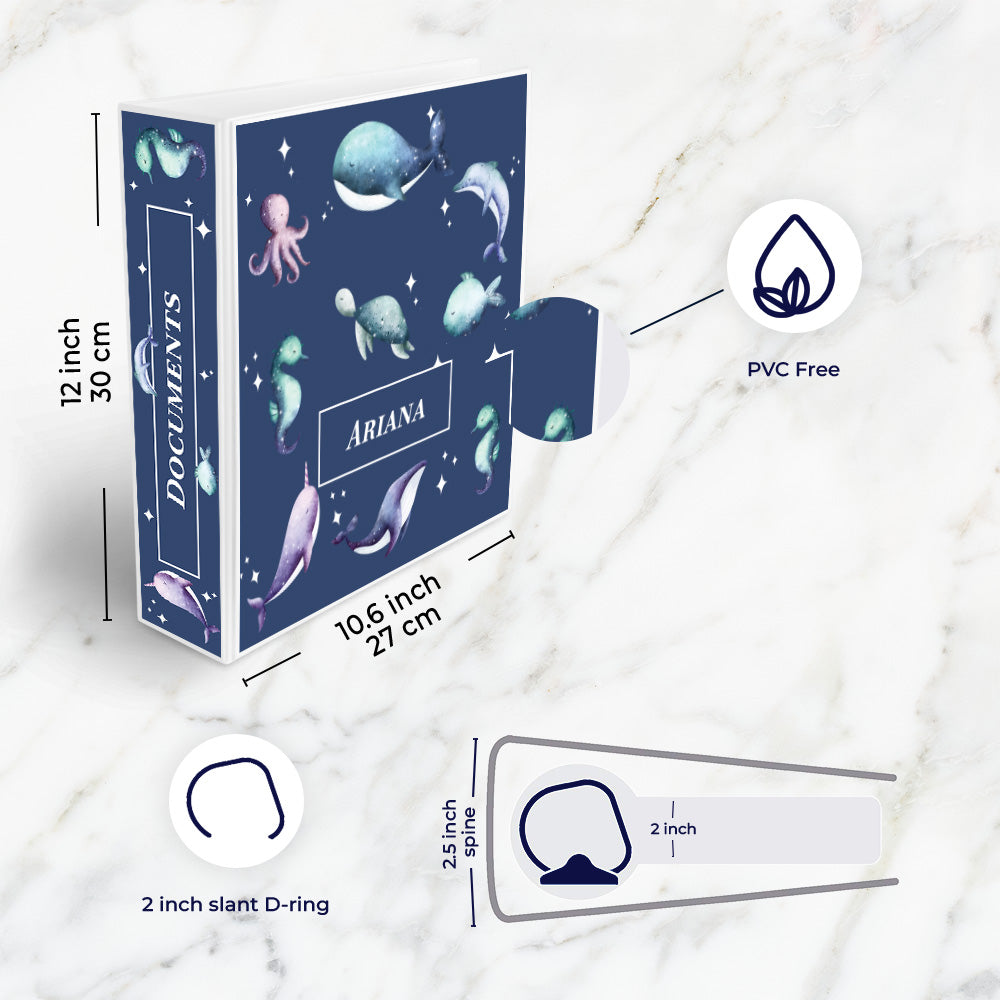 Midnight Ocean Stationery Set (kids)