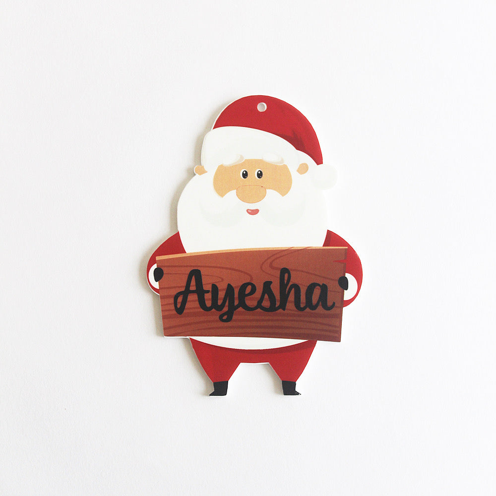 Santa Ornament