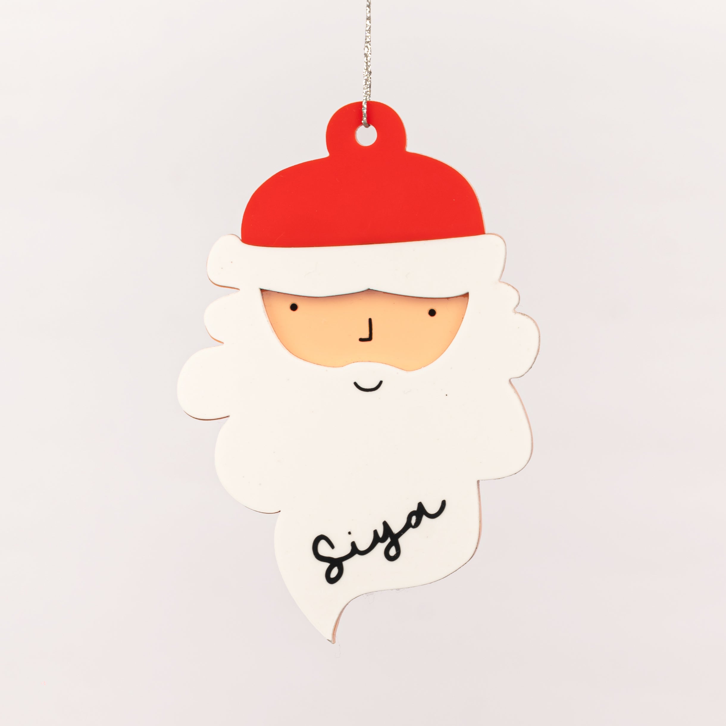 Layered Ornament | Santa