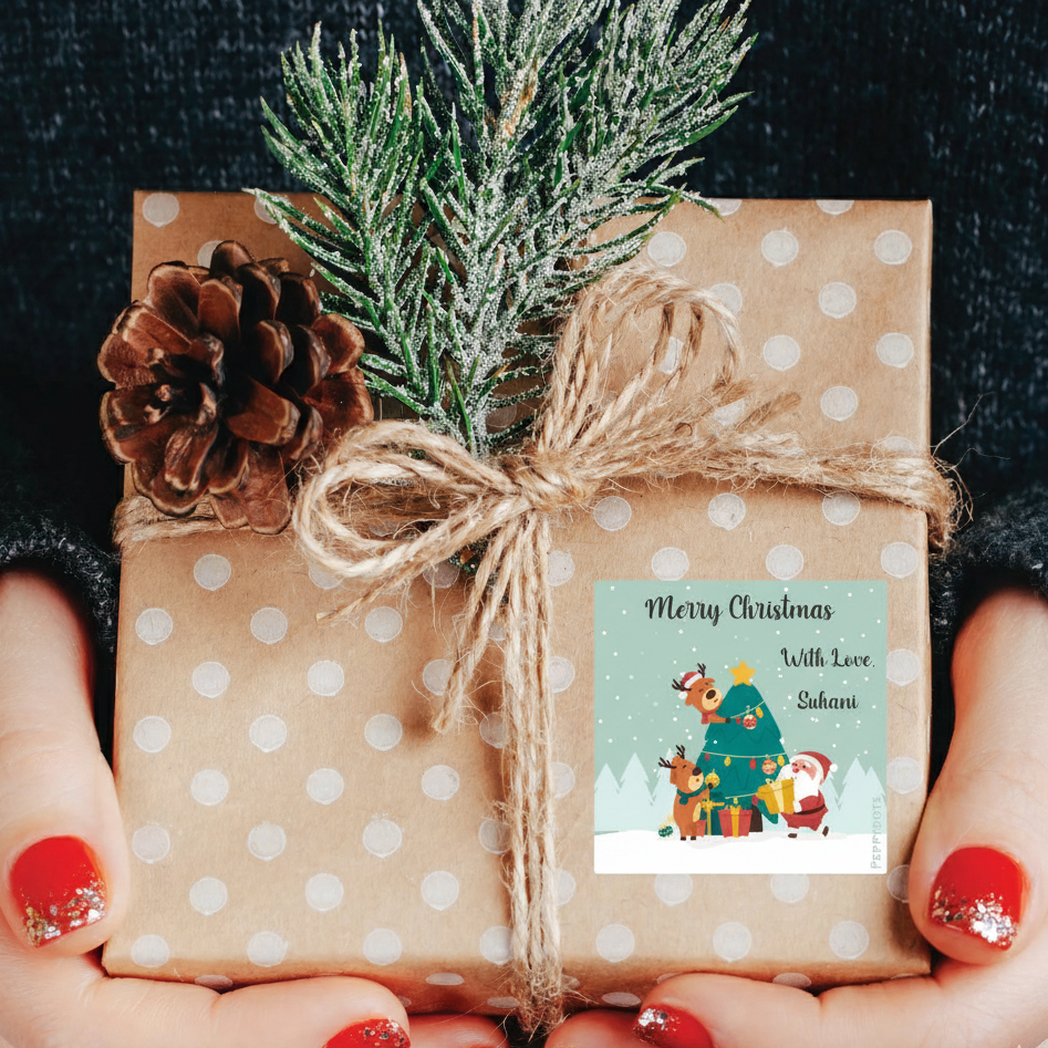 Personalised Christmas Gift Labels