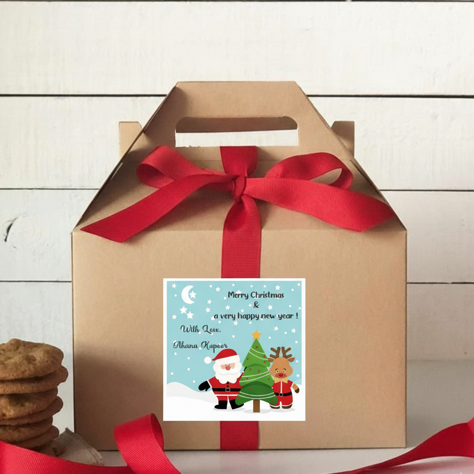 Personalised Christmas Gift Labels