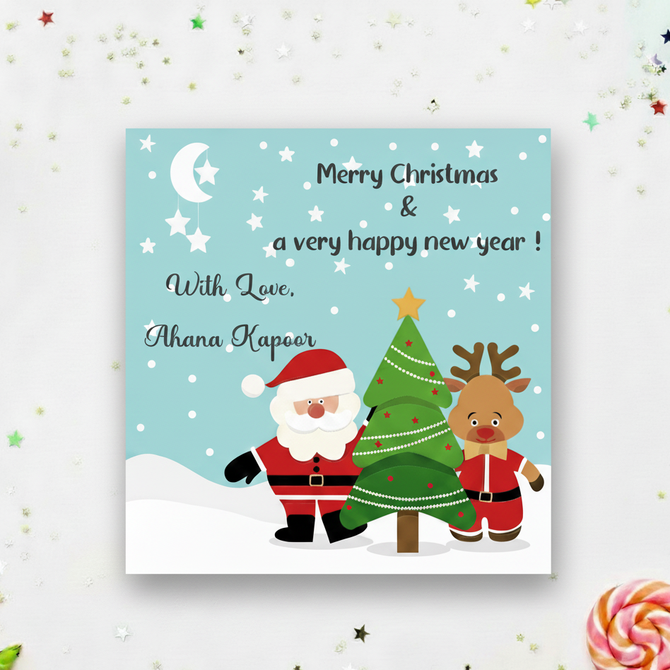 Personalised Christmas Gift Labels