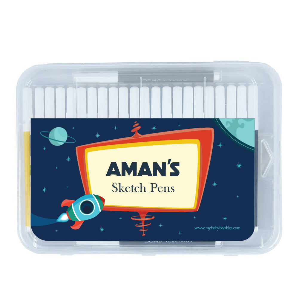 Personalised Aqua Sketch Pens