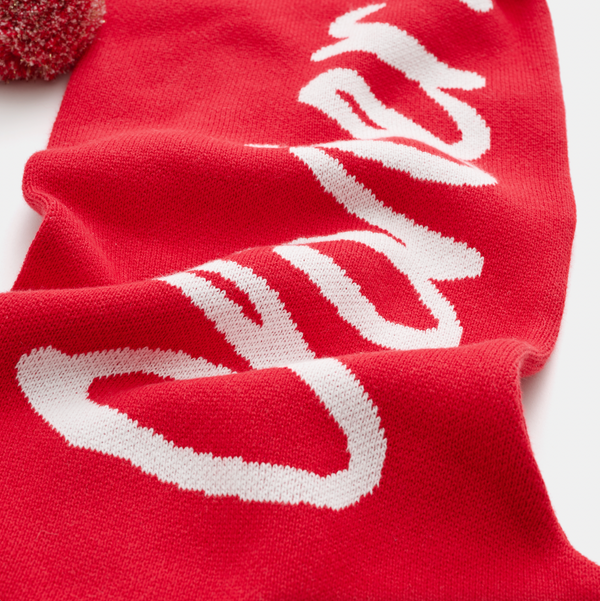 Classic Christmas Stocking - Base: Red; Letter: Ivory