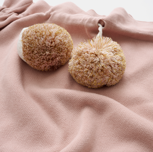 Classic Christmas Santa Sack - Base: Ballet; Letter: Ivory