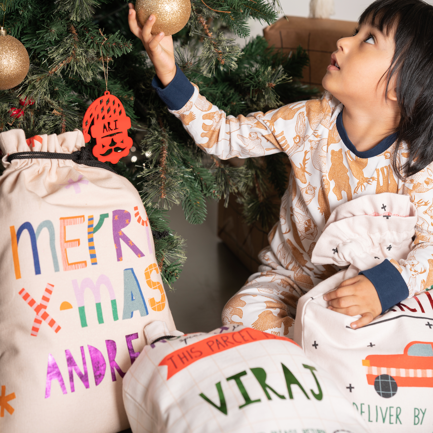 Personalised Sack - Merry Xmas{ Pre Order)