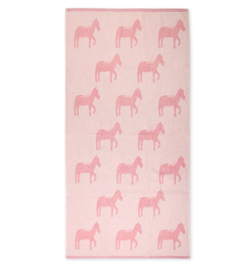 Bonheur Bath Towels- Horse