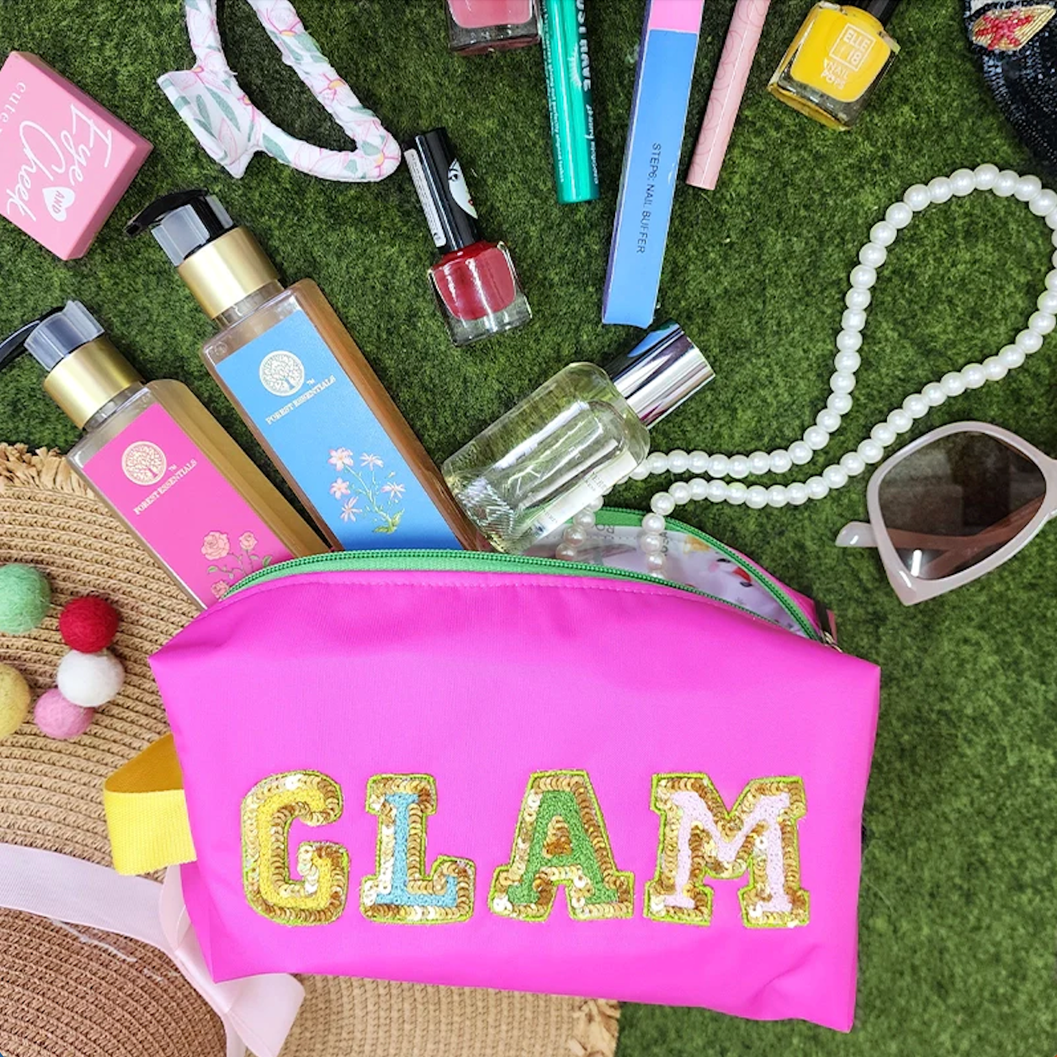 Fun Travel Kit / Pouch with Patches