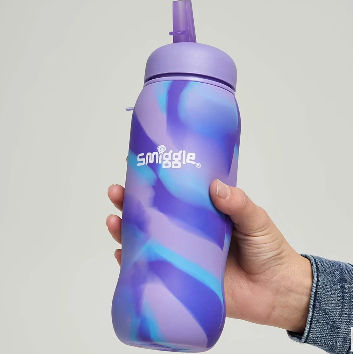 Smiggle Mirage Collection Bottles Silicon - Purple