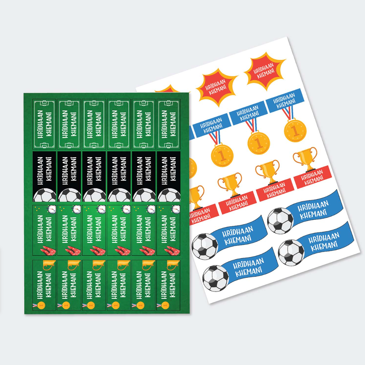 Football - Sticker-Sheet-Set- Of-2-1