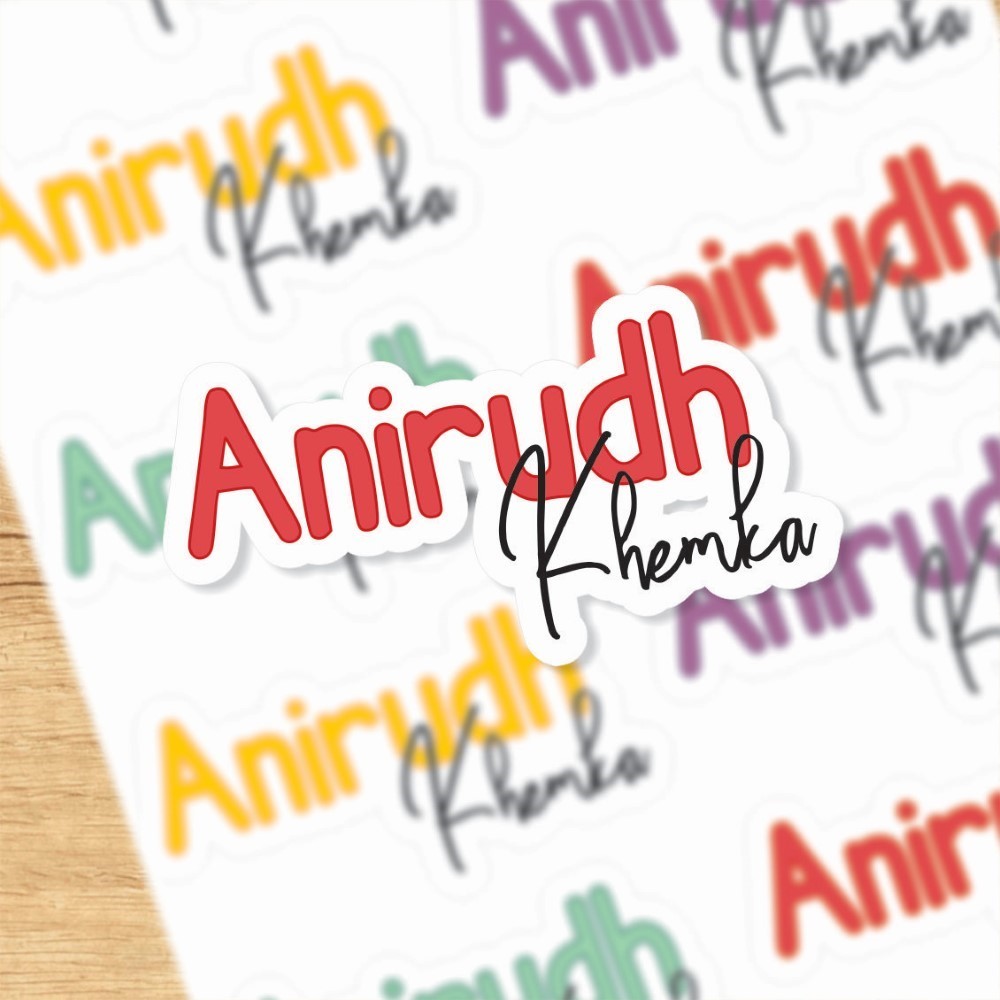 Signature Name Labels