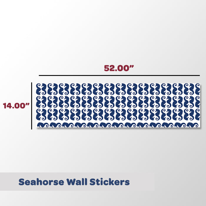 Seahorse Mini Wall Art Stickers
