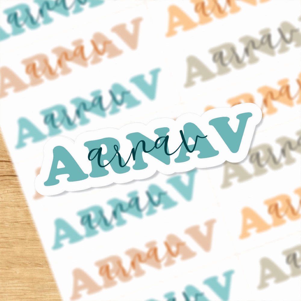 Signature Name Labels