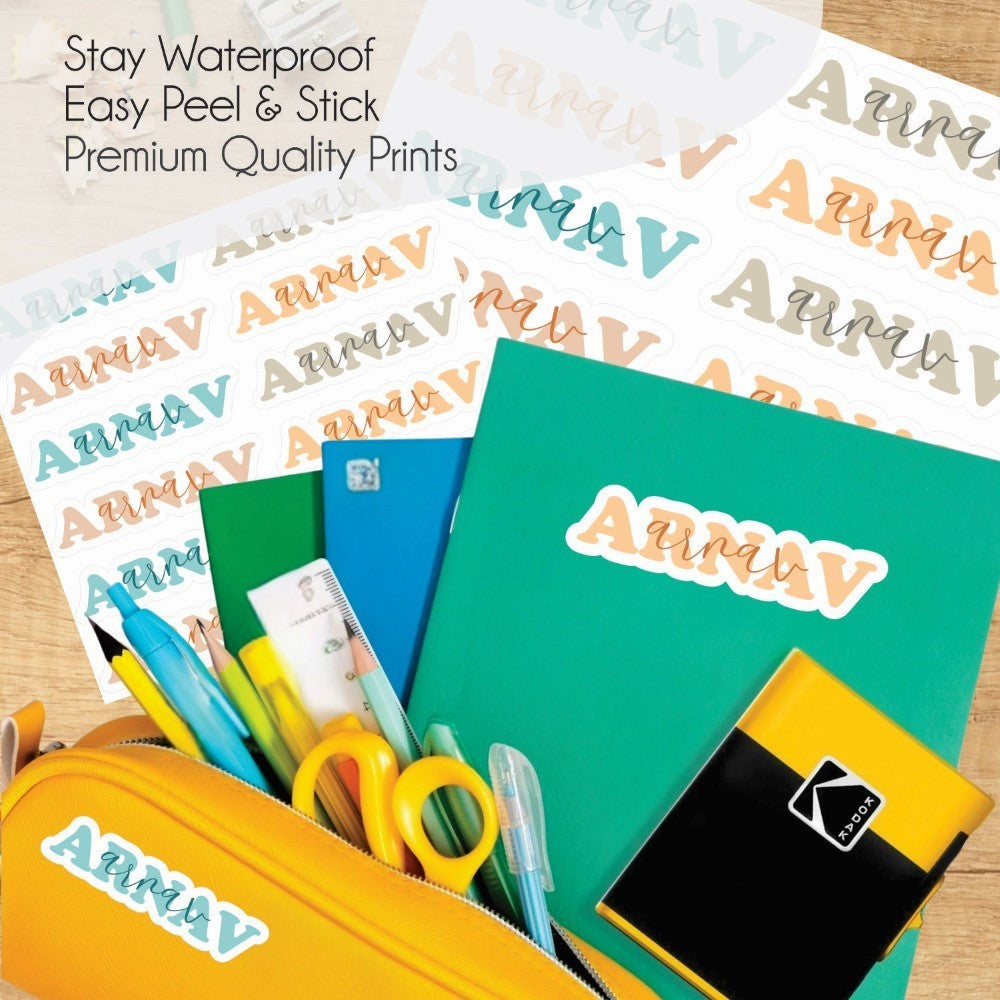 Signature Name Labels