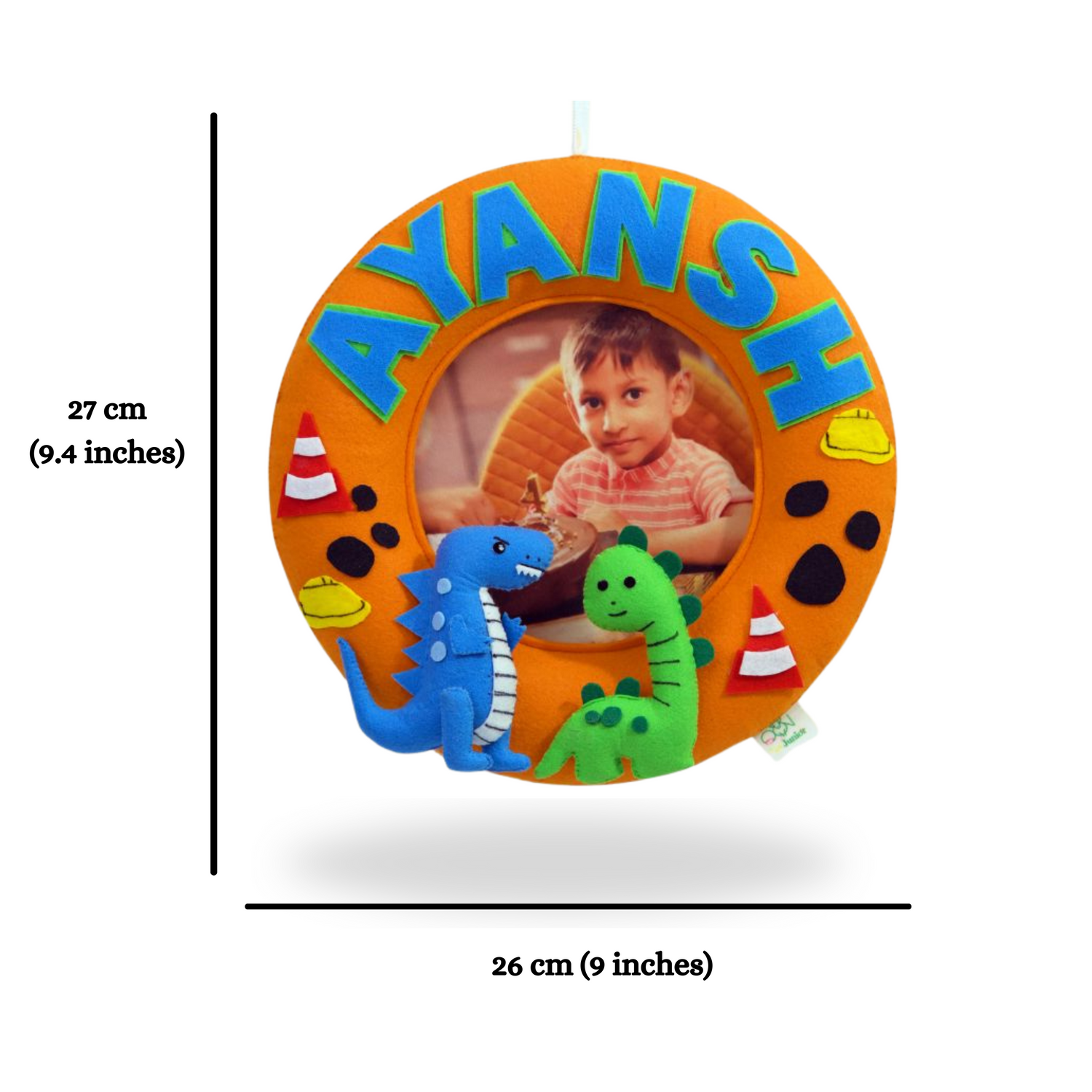 Junior Dinoland Delights Personalised Photo Hoop