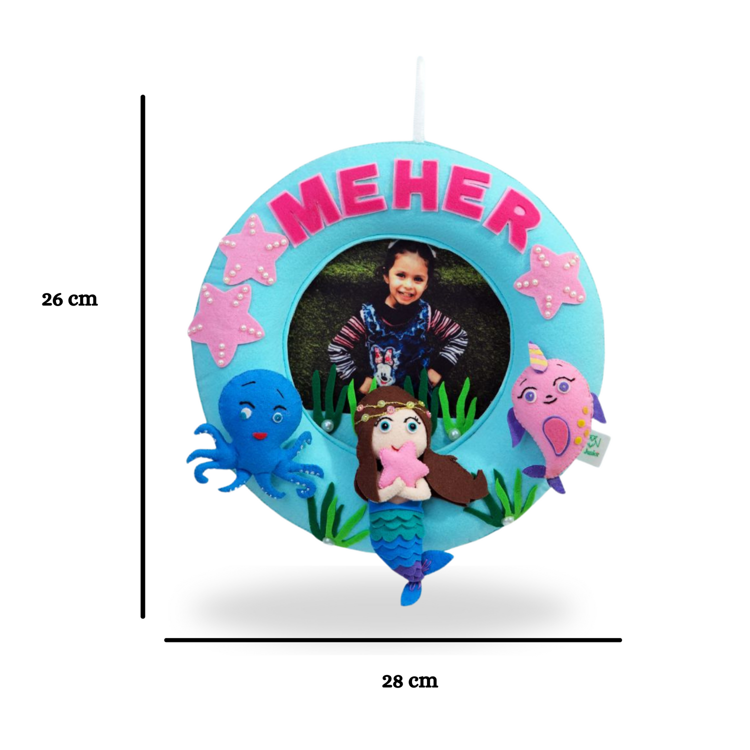 Junior Mystique Mermaid Magic Personalised Photo Hoop