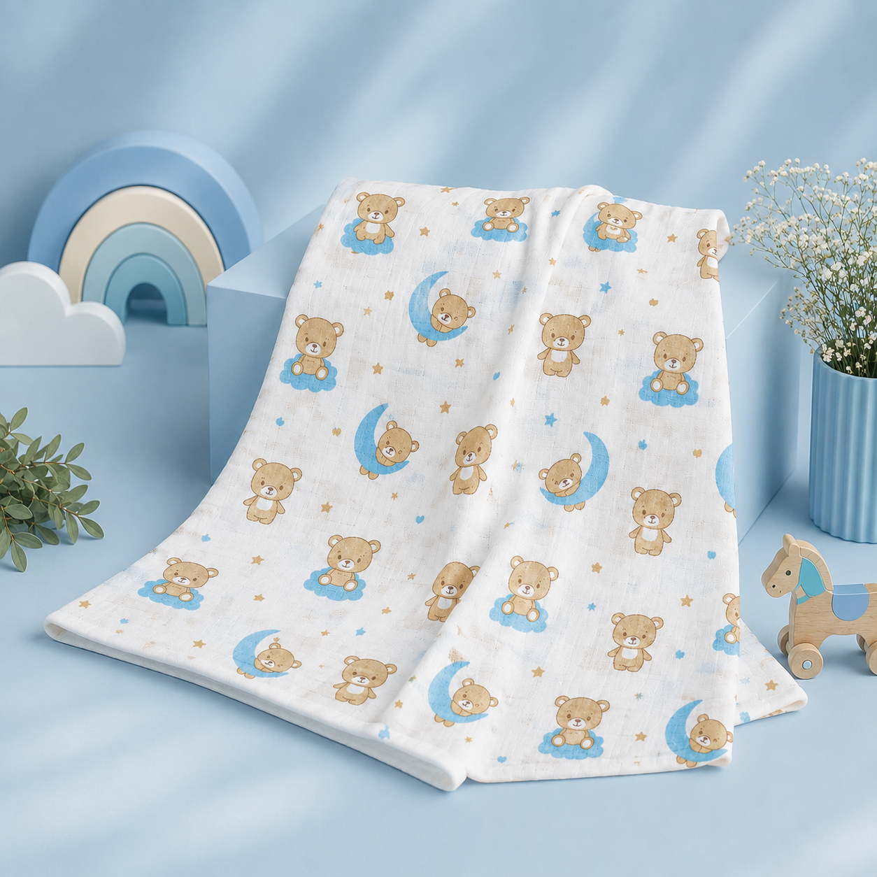 Sleepy Teddy Swaddle