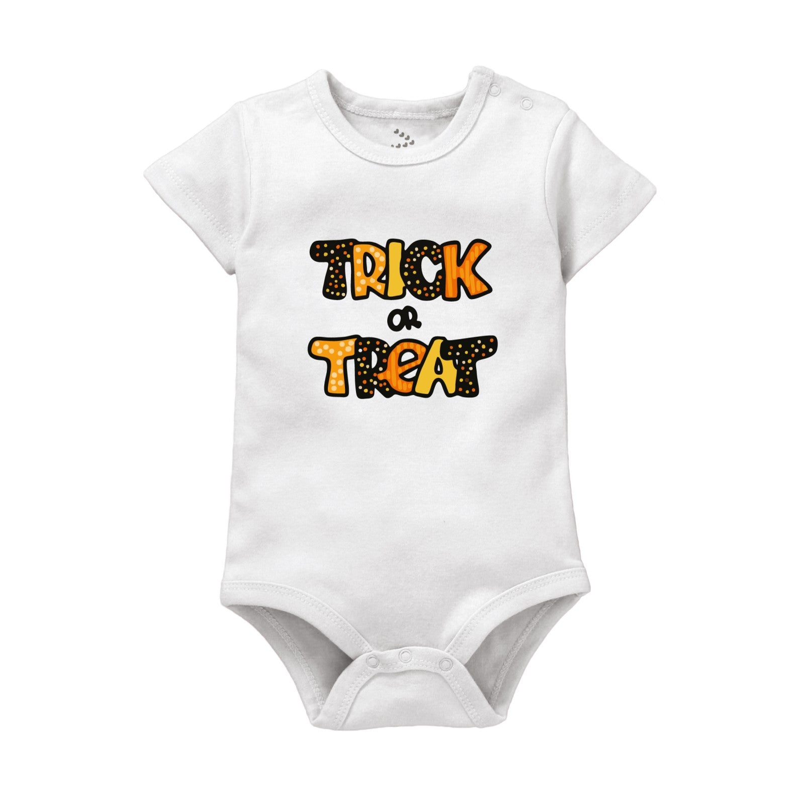 Trick & Treat Printed Baby Onesie