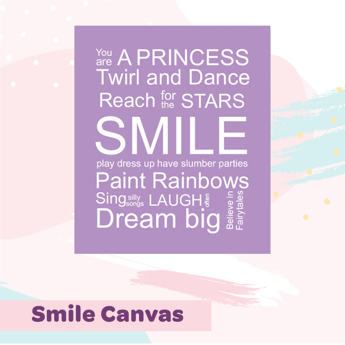 Smile Canvas For Wall(Set of 2)