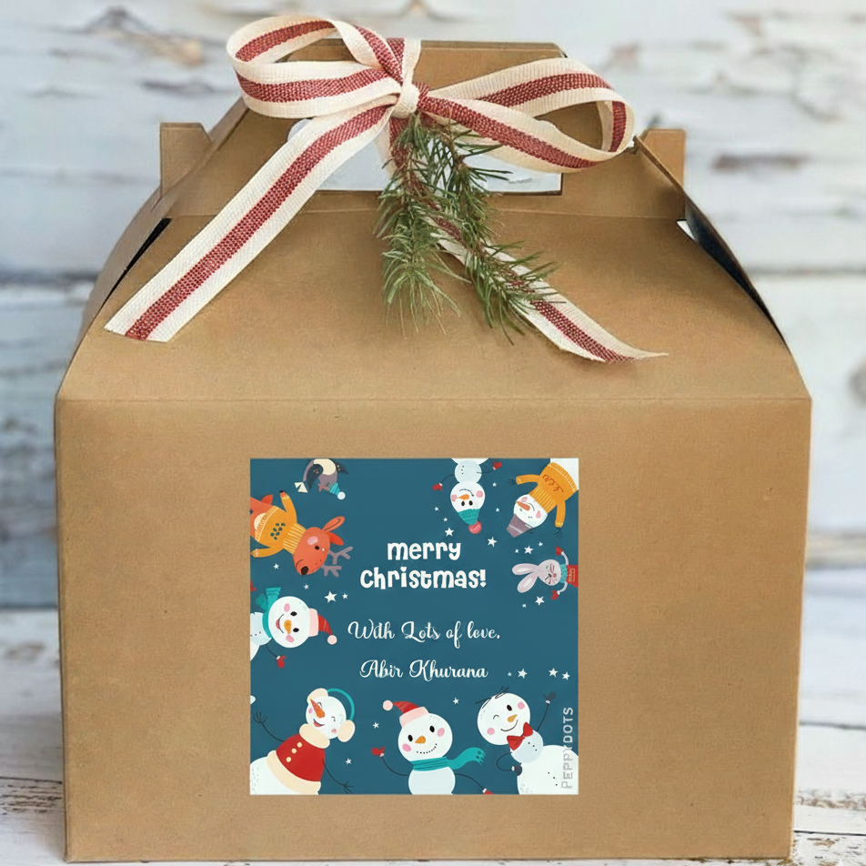 Personalised Christmas Gift Labels