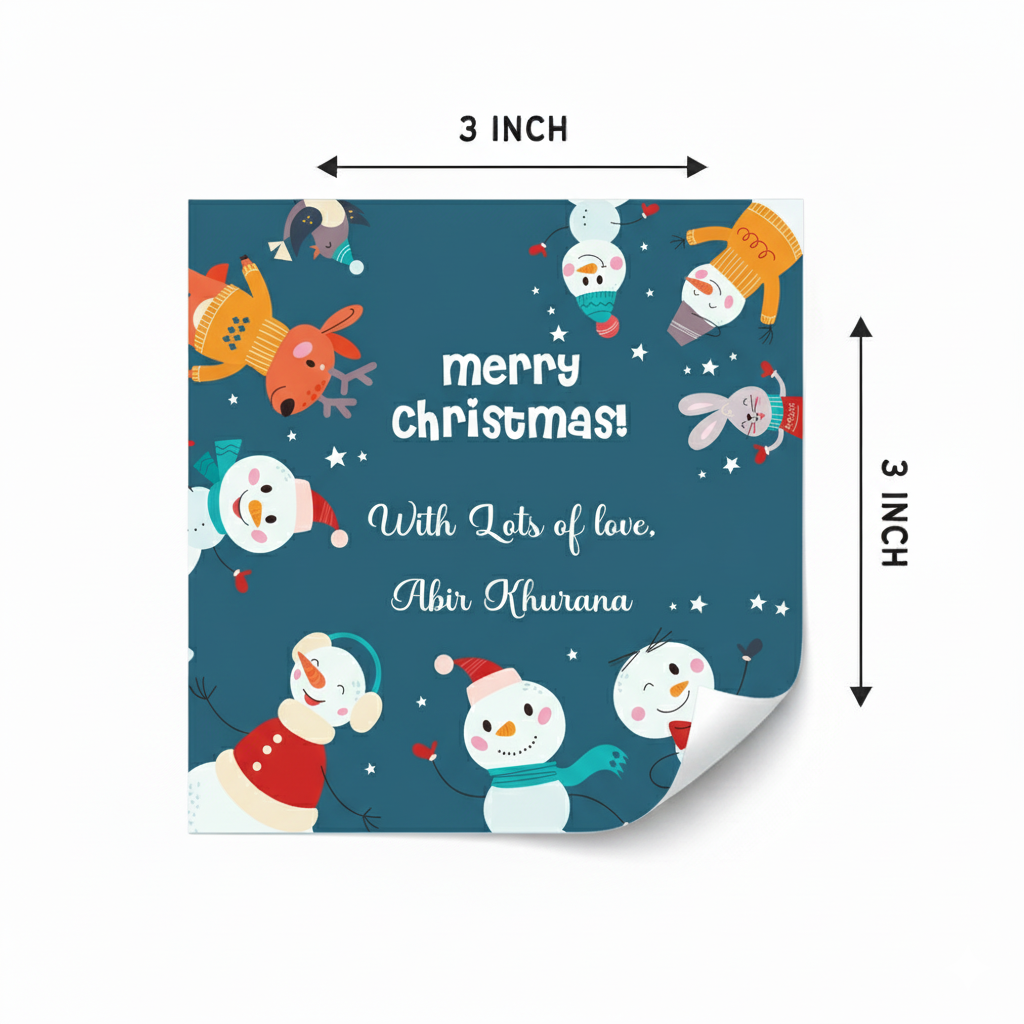 Personalised Christmas Gift Labels