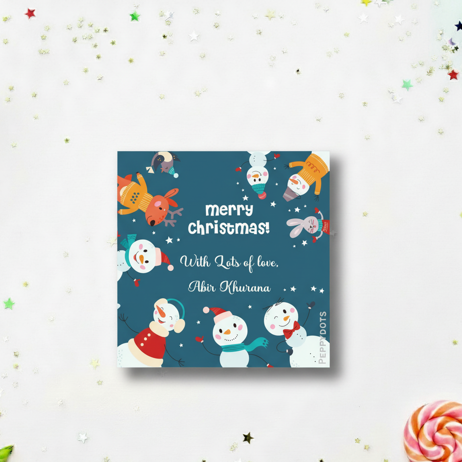 Personalised Christmas Gift Labels