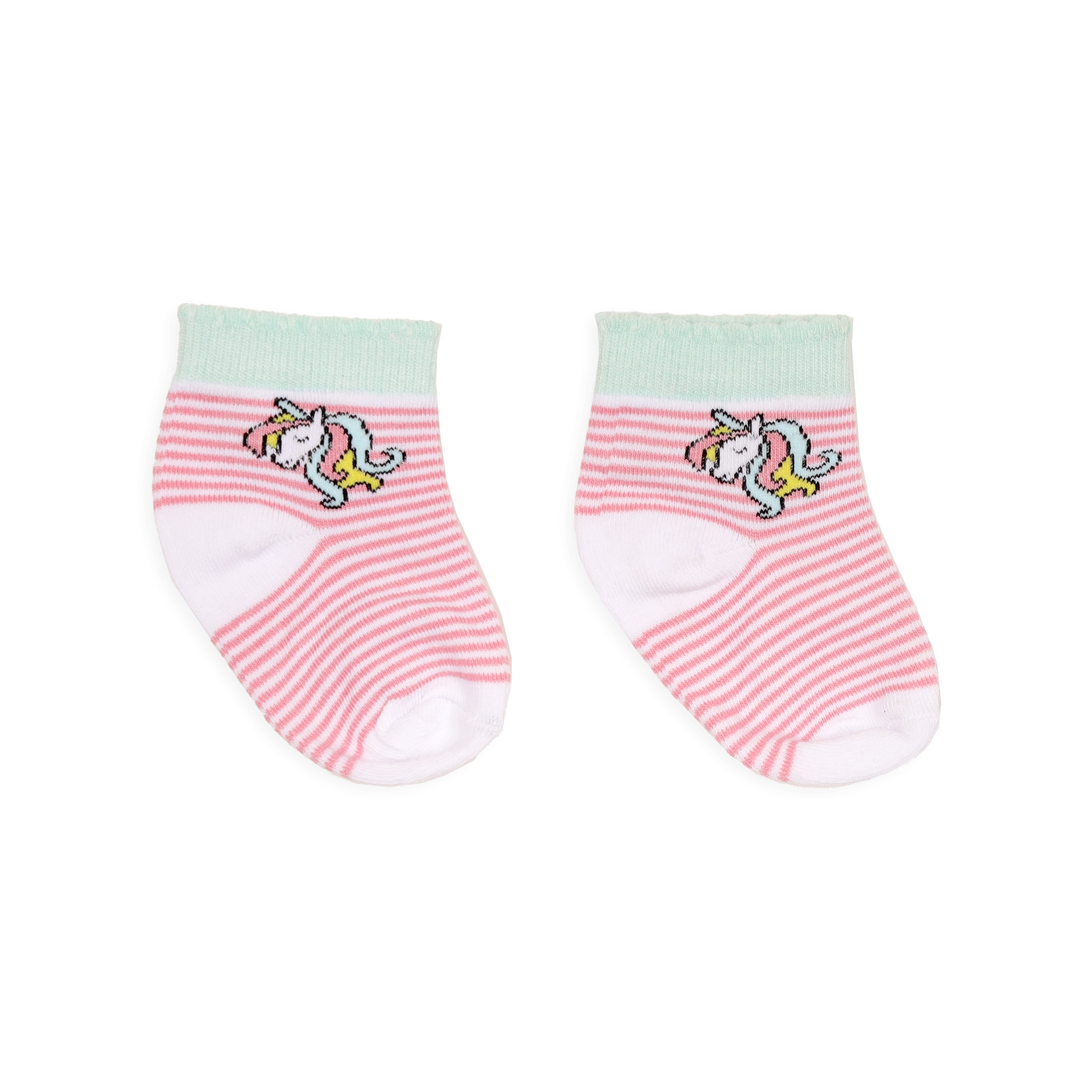 Unicorn Land Flat Socks (Pack of 3)