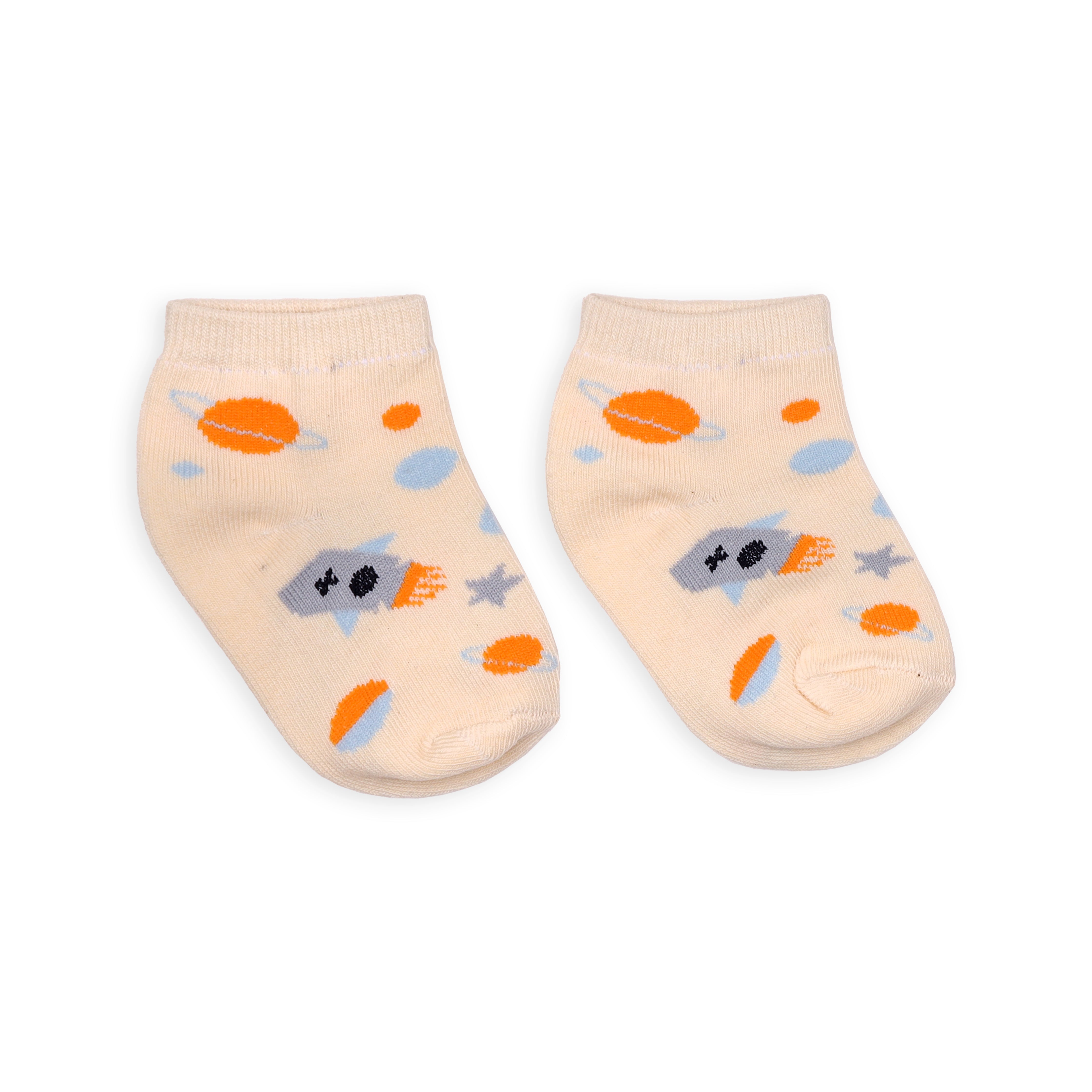 Adventure World Flat Socks (Pack of 3)