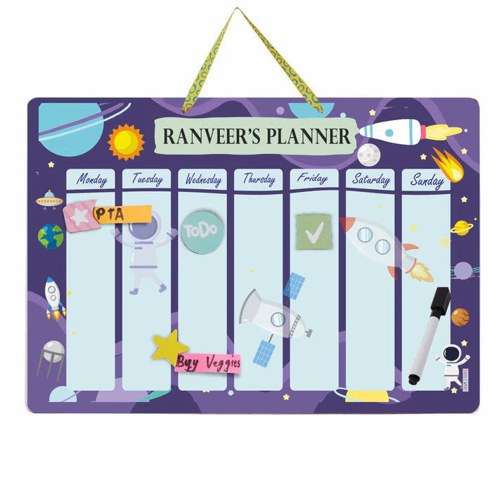 Personalised Magnetic Planner