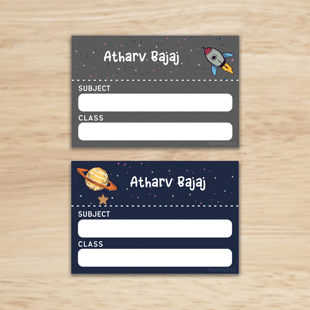 Mini SchoolBook Labels
